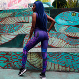 Purple Panther Legging