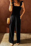 Classy Black Wide Leg Jumpsuit