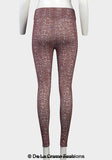 De La Creme - Ladies Animal Print Leggings